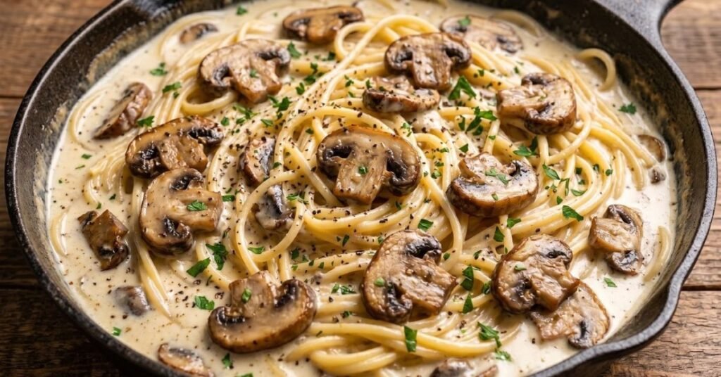 Creamy Mushroom Pasta