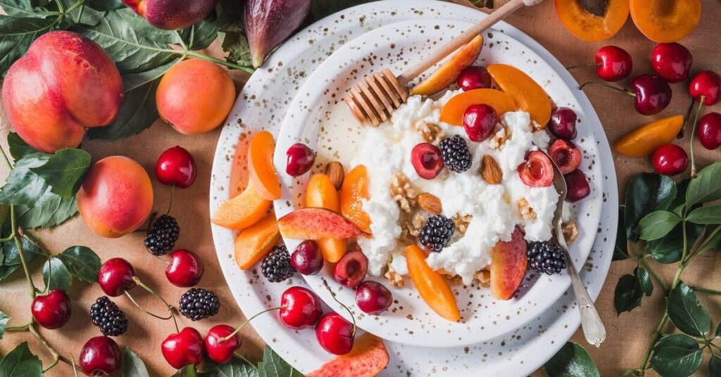 Cottage Cheese with Fresh Fruit