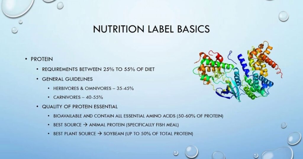 How to Read Fish Food Labels