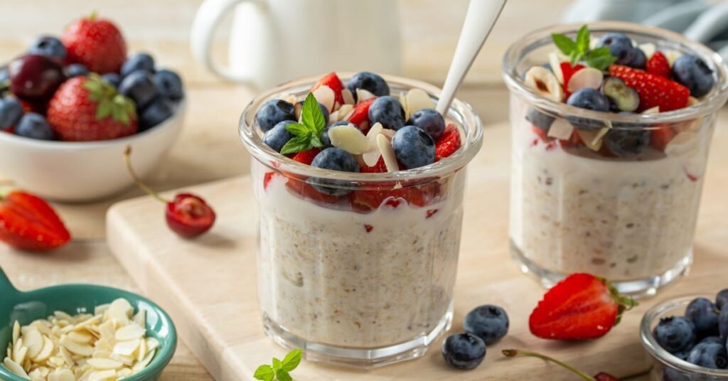 Overnight Oats with Berries