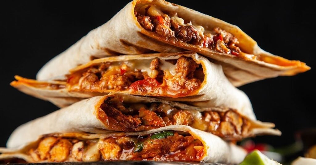 Shredded Chicken Quesadillas